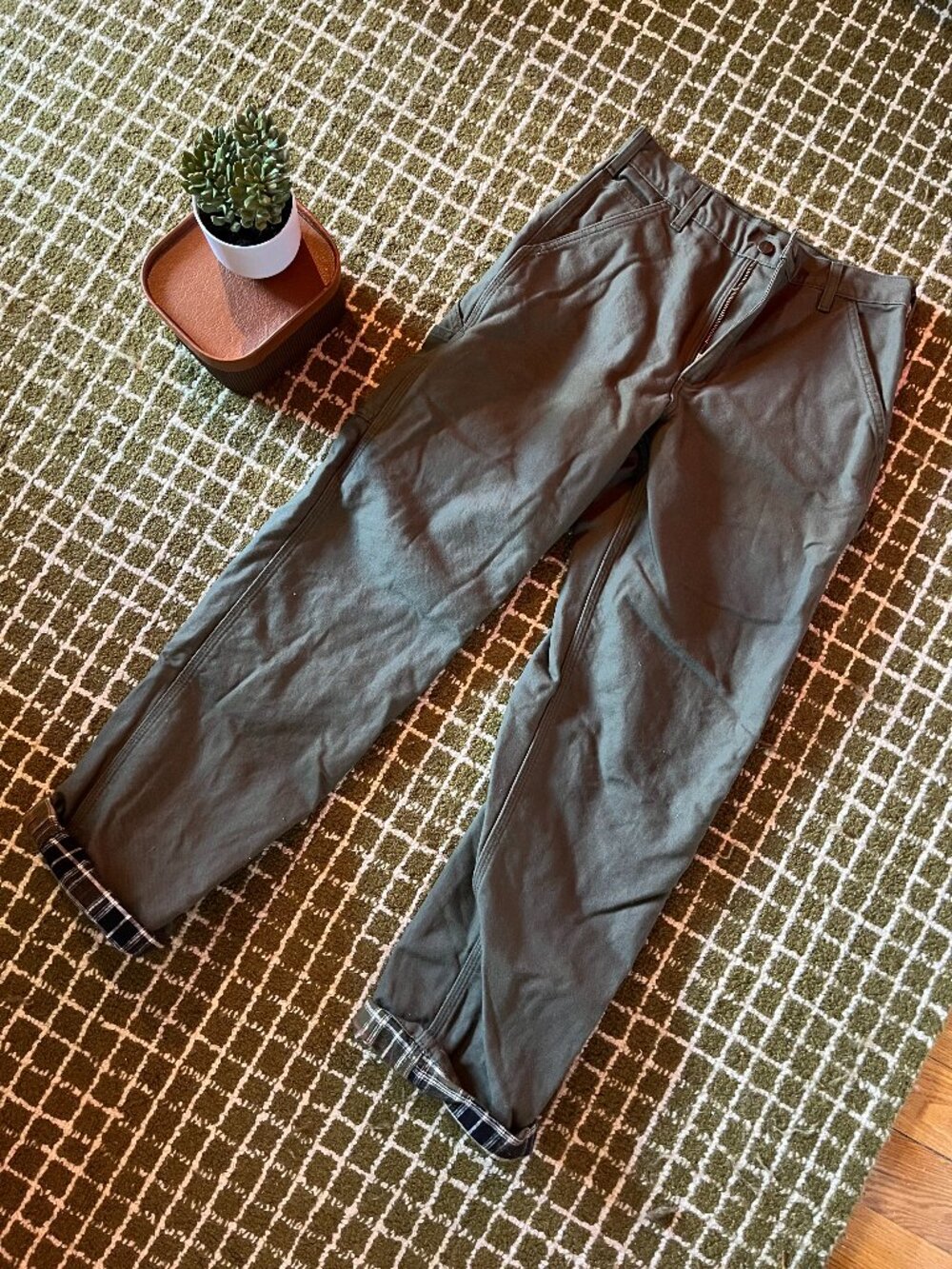Carhartt Flannel Lined Duck Pants